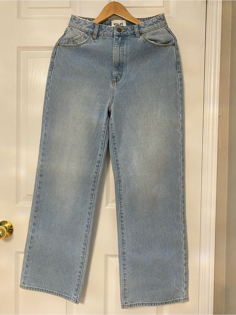 ROLLA'S Light Blue Straight Leg Jeans #22